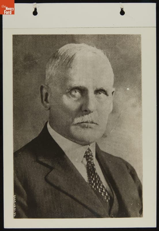 Portrait of Frank E. Kirby, Eagle Boat Designer, December 1924