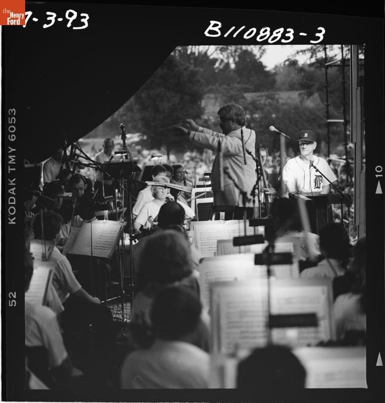 "Salute to America," Detroit Symphony Orchestra Concert in Greenfield Village, July 3, 1993
