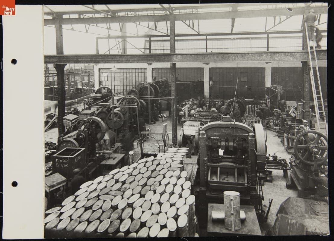 Gasoline Tank Department, Ford Plant at Cork, Ireland, March 1929