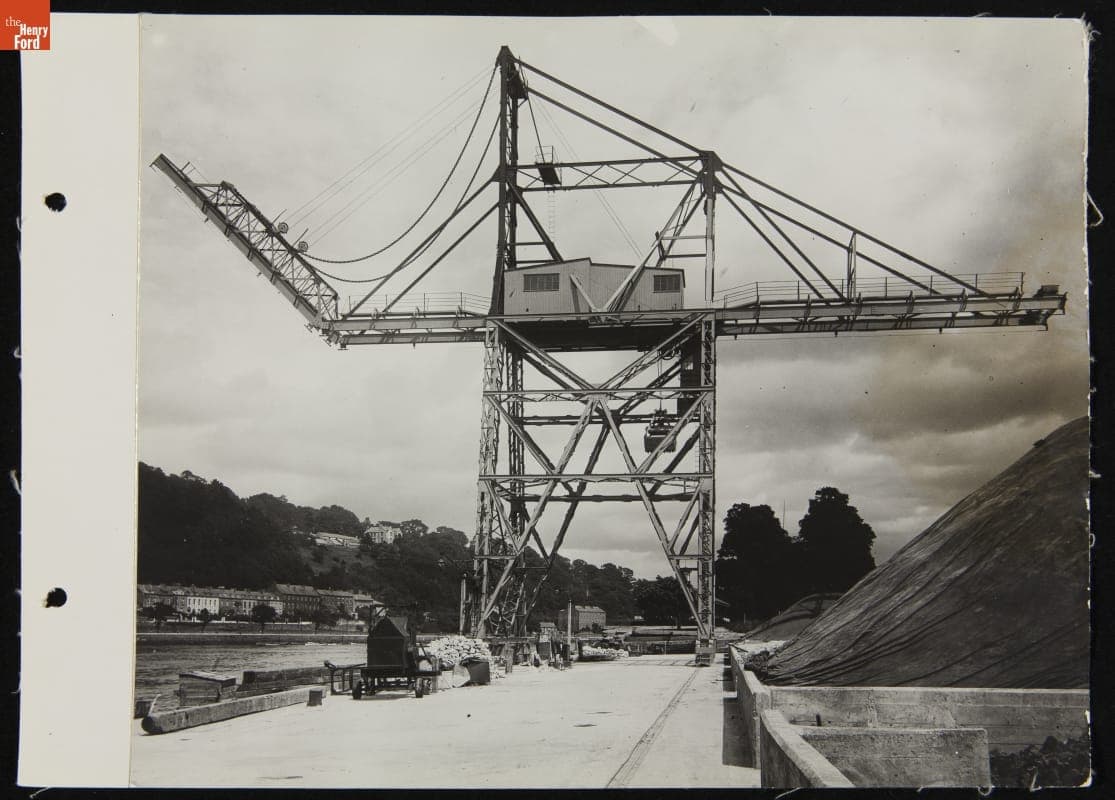 Five Ton Crane with Automatic Weighing Apparatus, Ford Plant at Cork, Ireland, July 1930