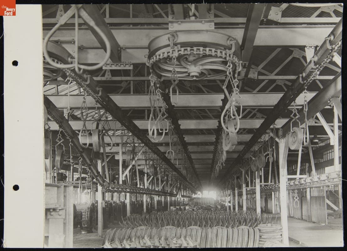 North Bay of Fettling Shop, Ford Plant at Cork, Ireland, September 1930