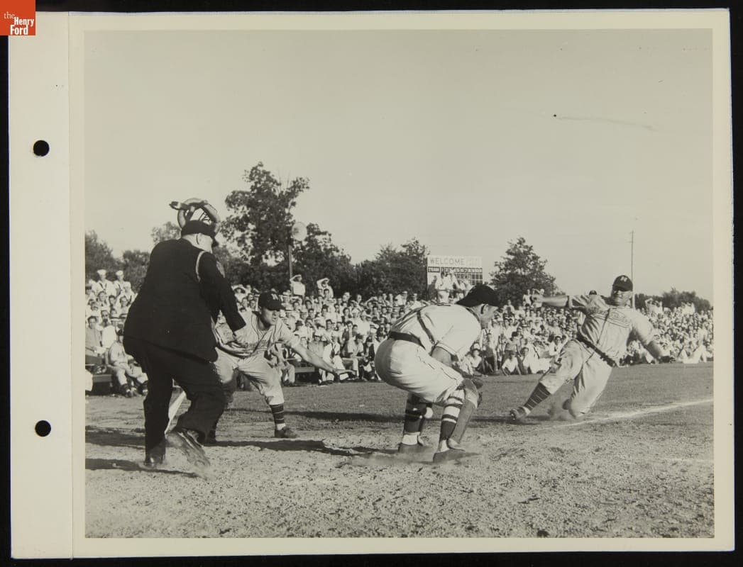 Baseball Game between Great Lakes Navy Team and Ford Administration All Stars, July 1943