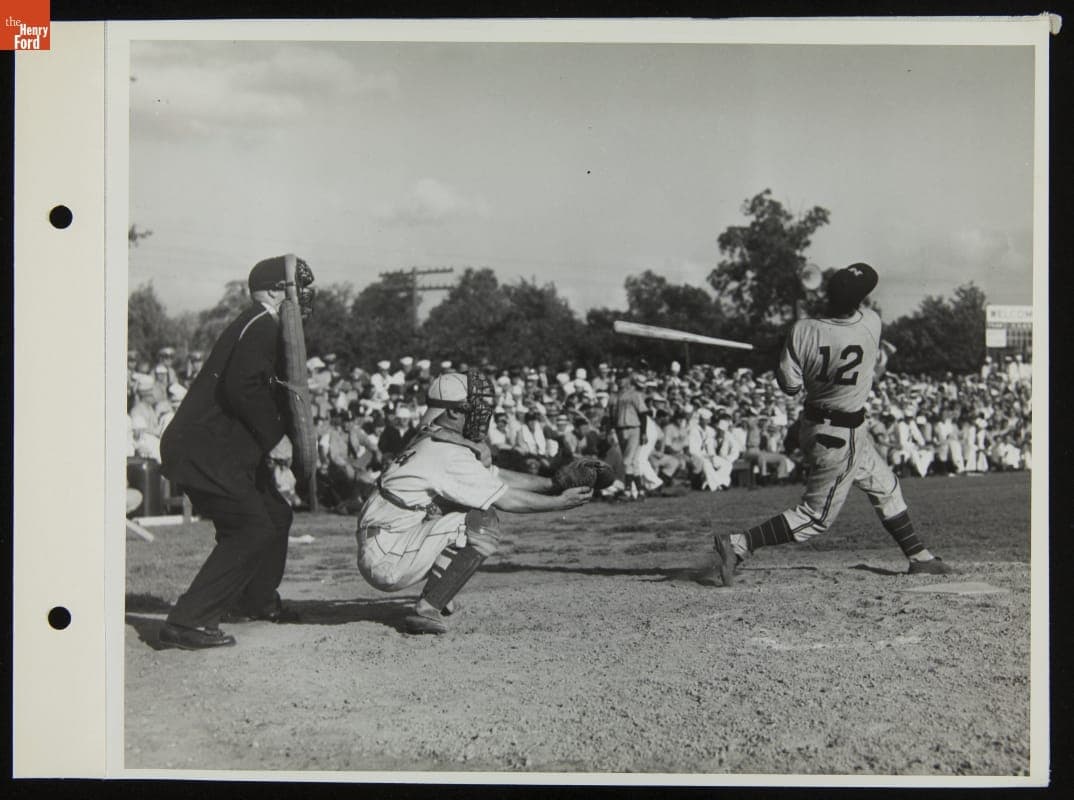 Baseball Game between Great Lakes Navy Team and Ford Administration All Stars, July 1943