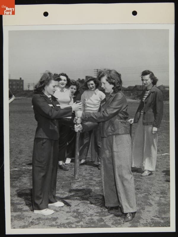 Ford Women's Softball Team, April 1944