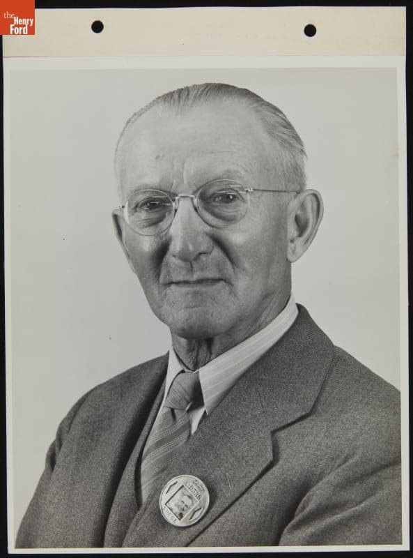 Champion Skater and Ford Employee Charley Buckenberger, August 1944