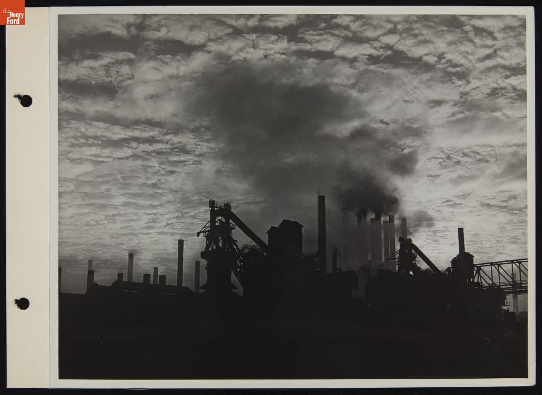 Rouge Plant at Sunrise, February 1937