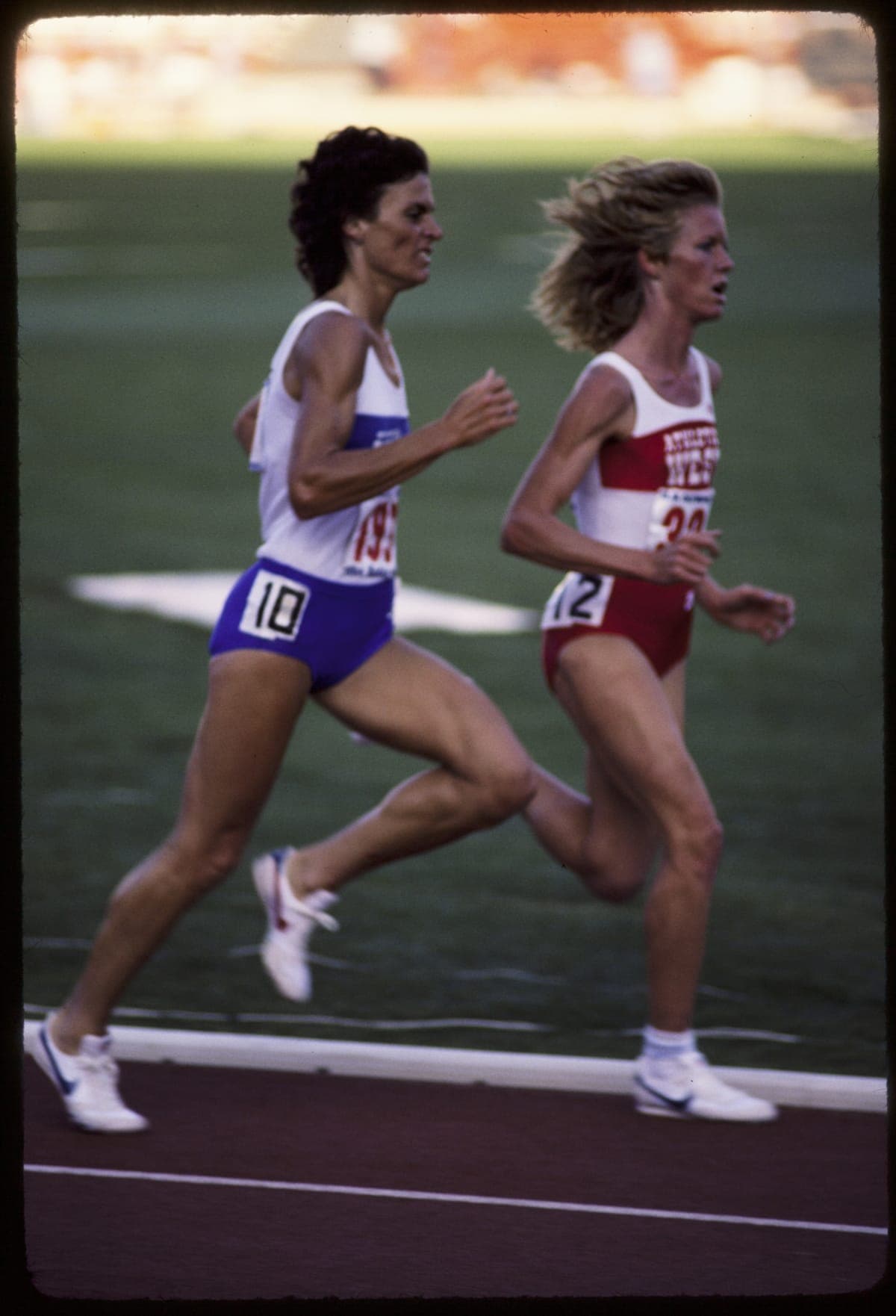 Runners at 1984 Olympic Trials, June 1984