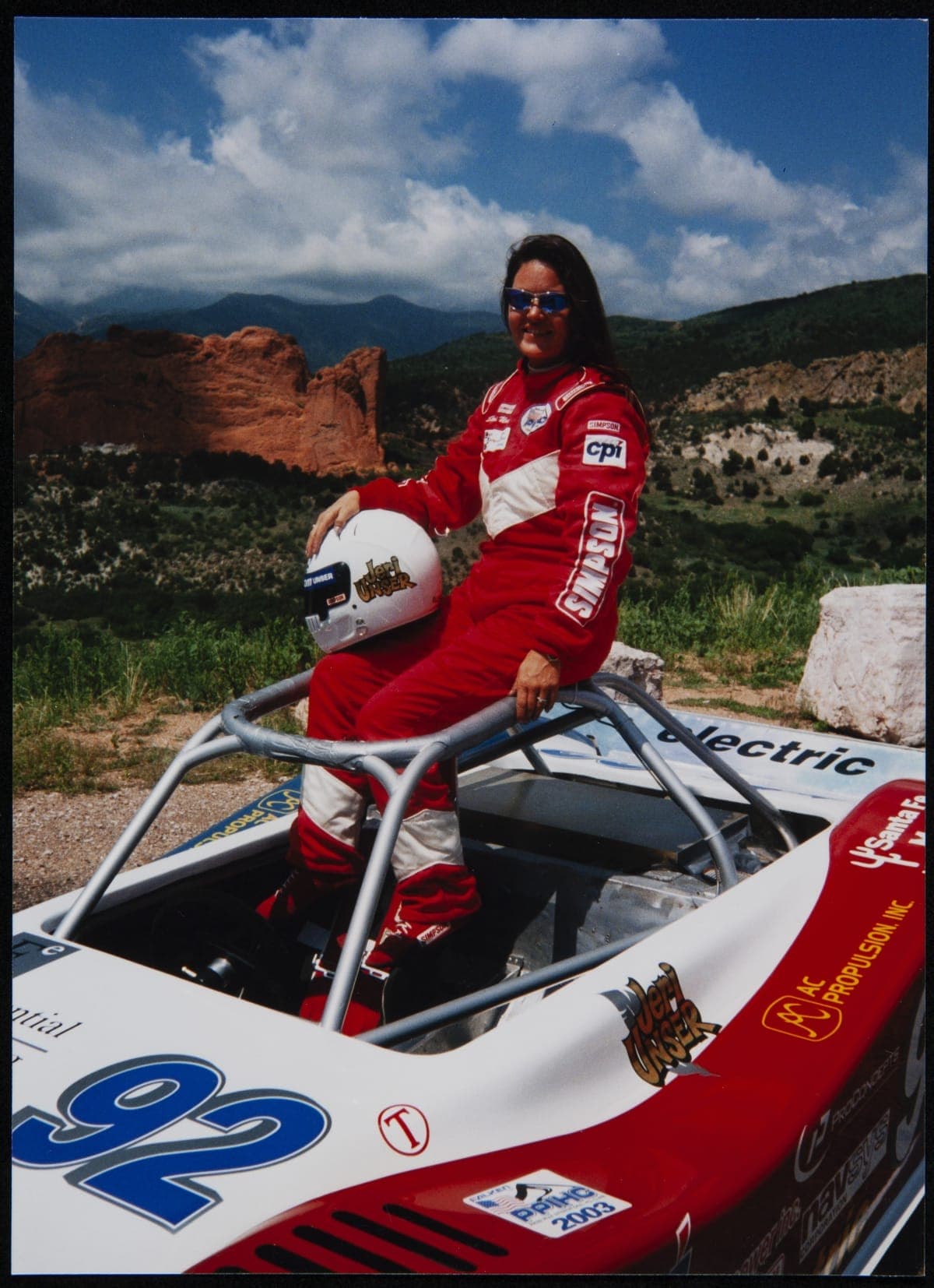 Jeri Unser, Pike's Peak Hill Climb, First Place and New Record, 2003