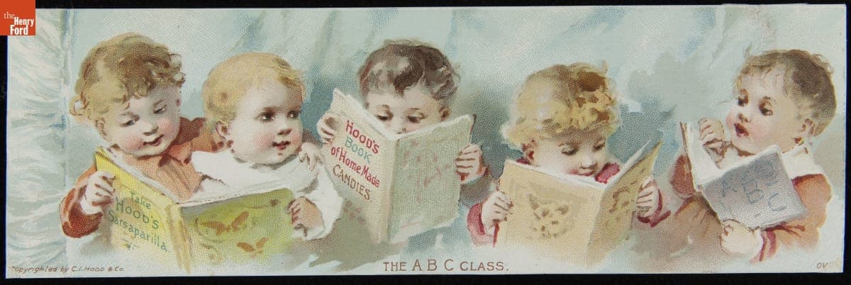 Trade Card for Hood's Sarsaparilla, C.I. Hood & Co., 1880-1900