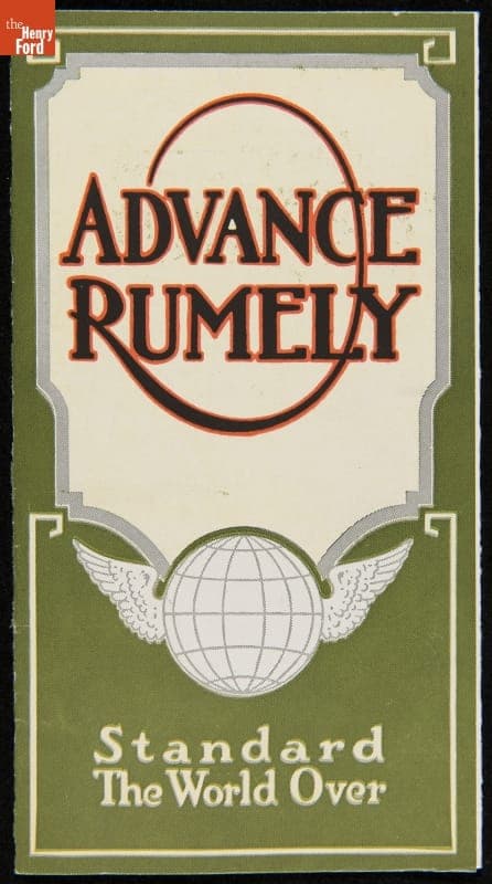 "Advance-Rumely: Standard The World Over," circa 1915