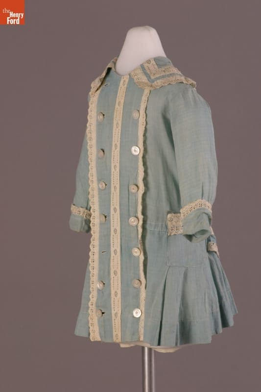 Girl's Dress, circa 1885