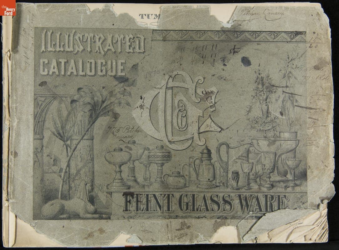 Illustrated Catalogue CGCo (Central Glass Co.) Flint Glass Ware, circa 1874