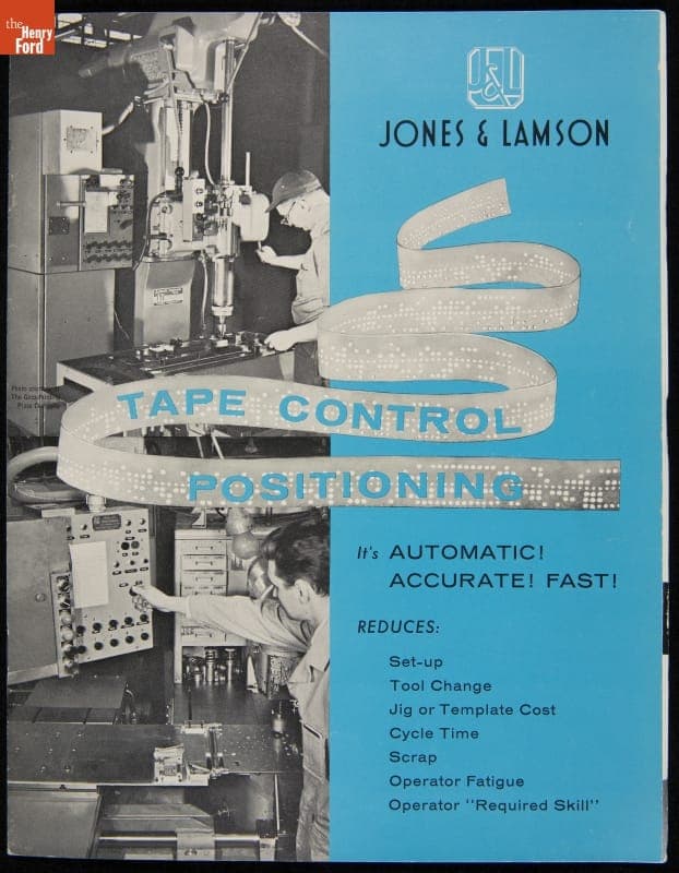 Jones & Lamson Tape Control Positioning, 1959