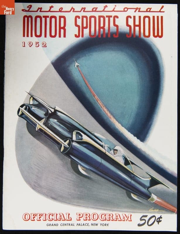 First Annual International Motor Sports Show Program, New York, New York, March-April 1952