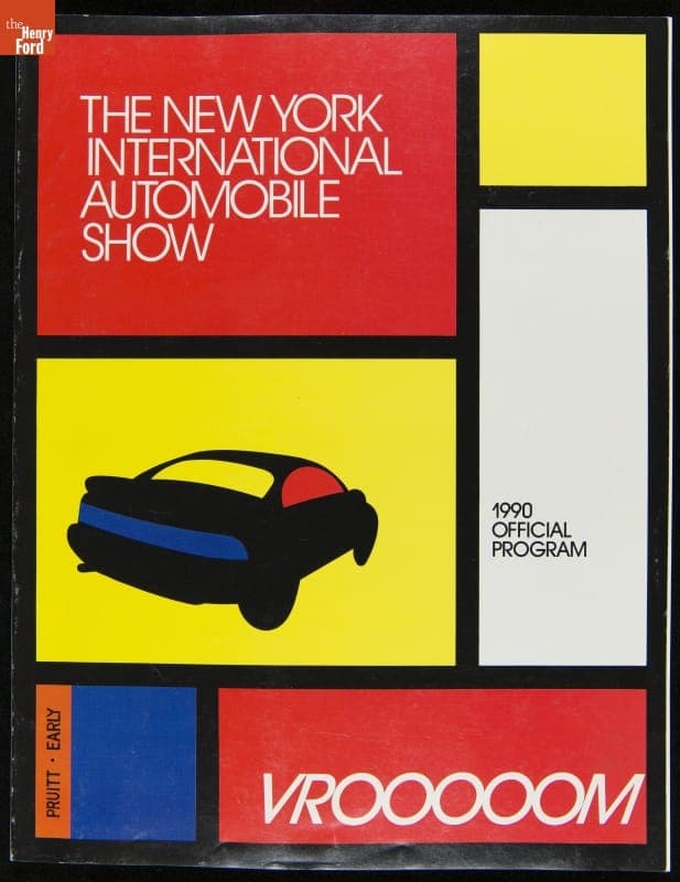 Greater New York International Automobile Show Program, 1990