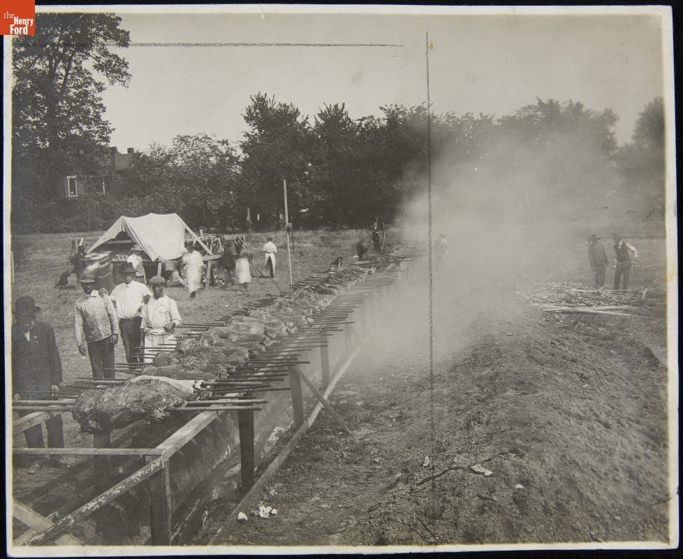 Barbecue Day in Lexington, Kentucky, 1923-1924