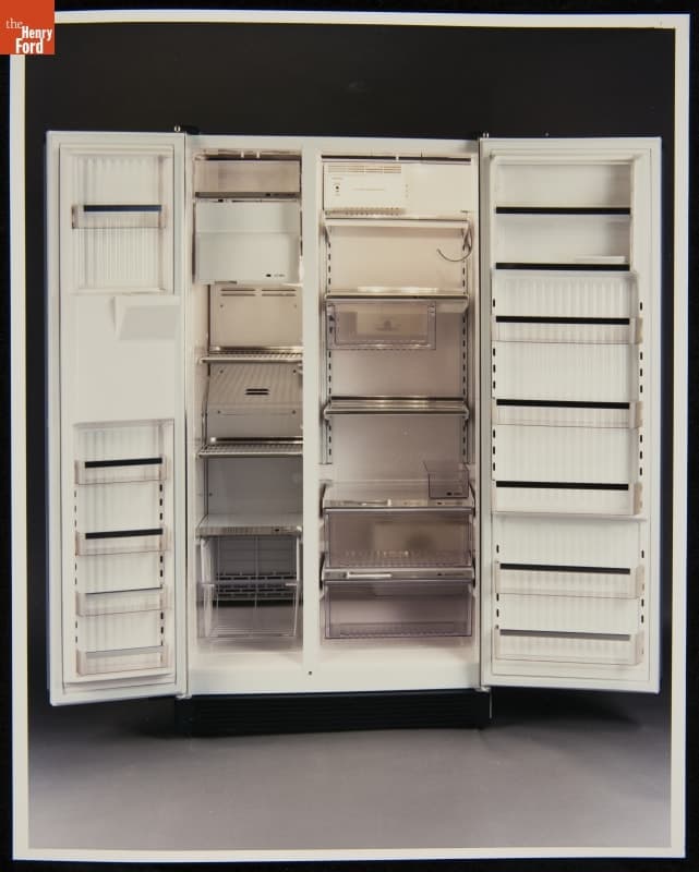 Amana Side-by-Side Refrigerator, Designed by Mel Boldt & Associates, 1988