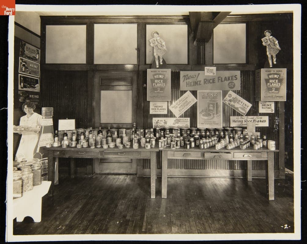 Heinz Product Display Room at the Kansas City Branch, H. J. Heinz Company, Kansas City, Missouri, circa 1930