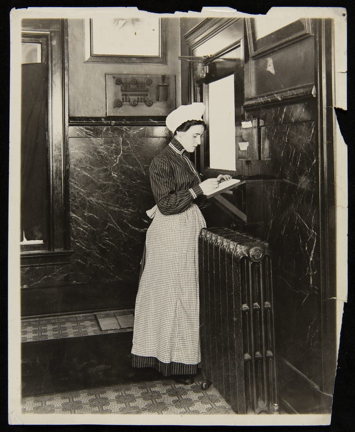 Employee at Suggestion Box, H. J. Heinz Company, circa 1895