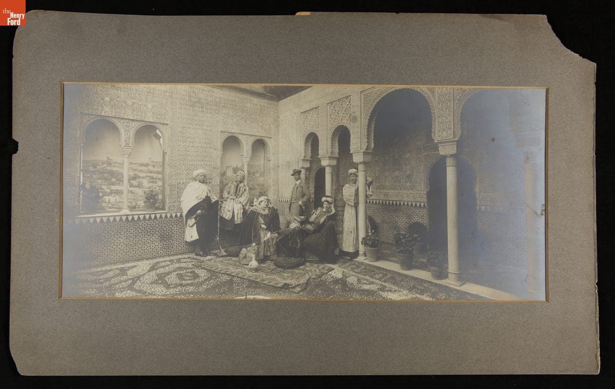 H. J. Heinz and Others in Ethnic Attire, circa 1905