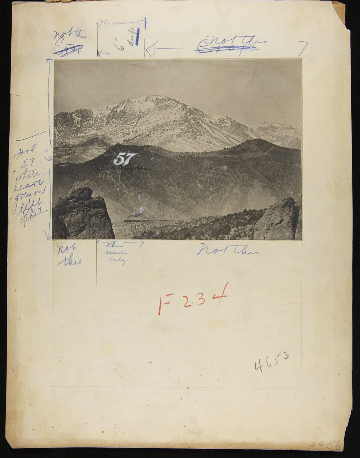 Advertising Layout, Heinz "57" in a Mountain Landscape
