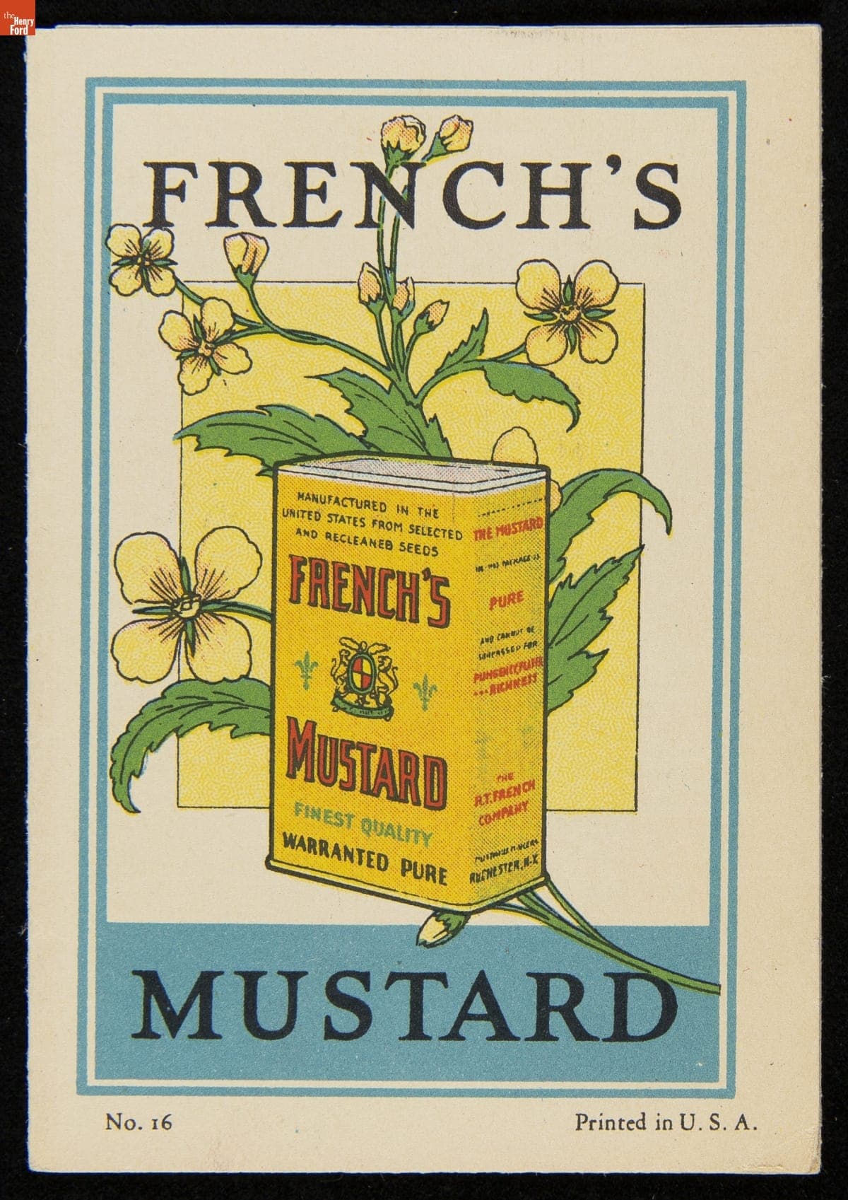 French's Mustard Recipe Booklet No. 16, 1926