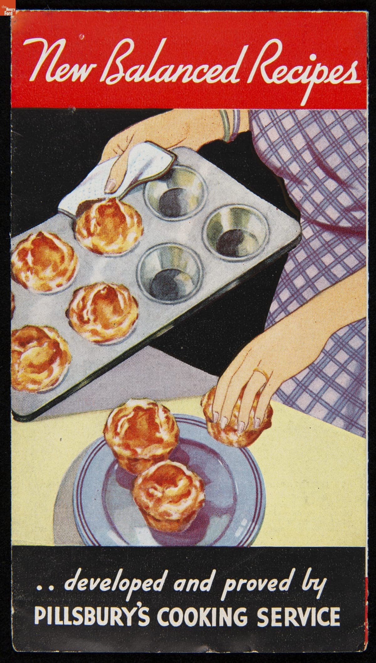 Recipe Leaflet, "Pillsbury Flour Mill Co., New Balanced Recipes... Developed and Proved by Pillsbury's Cooking Service," circa 1940