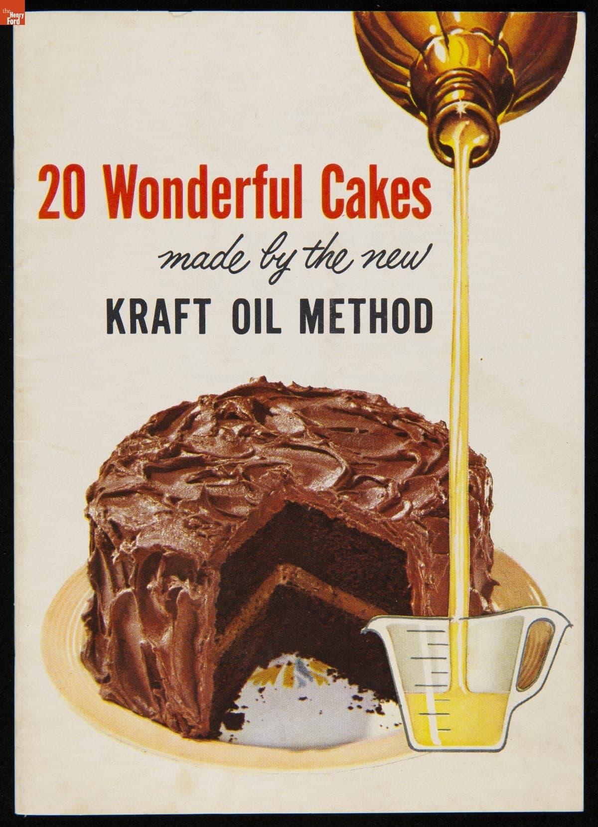 Recipe Booklet, "Kraft Foods Company: 20 Wonderful Cakes Made By the New Kraft Oil Method," 1955