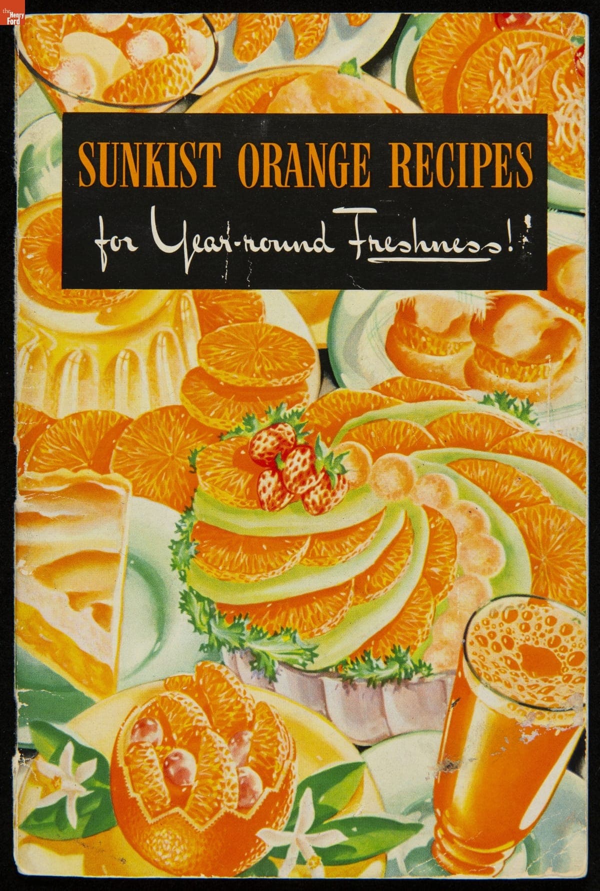 Recipe Booklet, "Sunkist Orange Recipes for Year-Round Freshness!," 1940