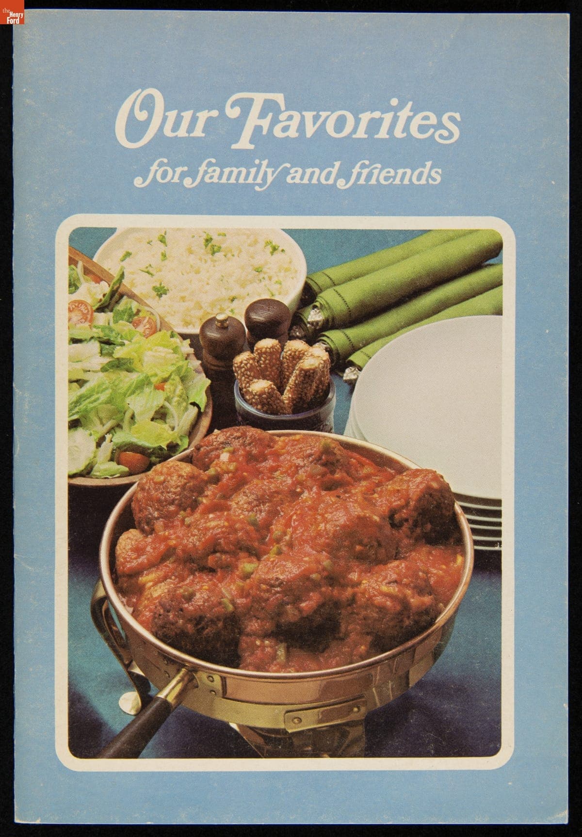 Recipe Booklet, "Our Favorites for Family and Friends," circa 1967