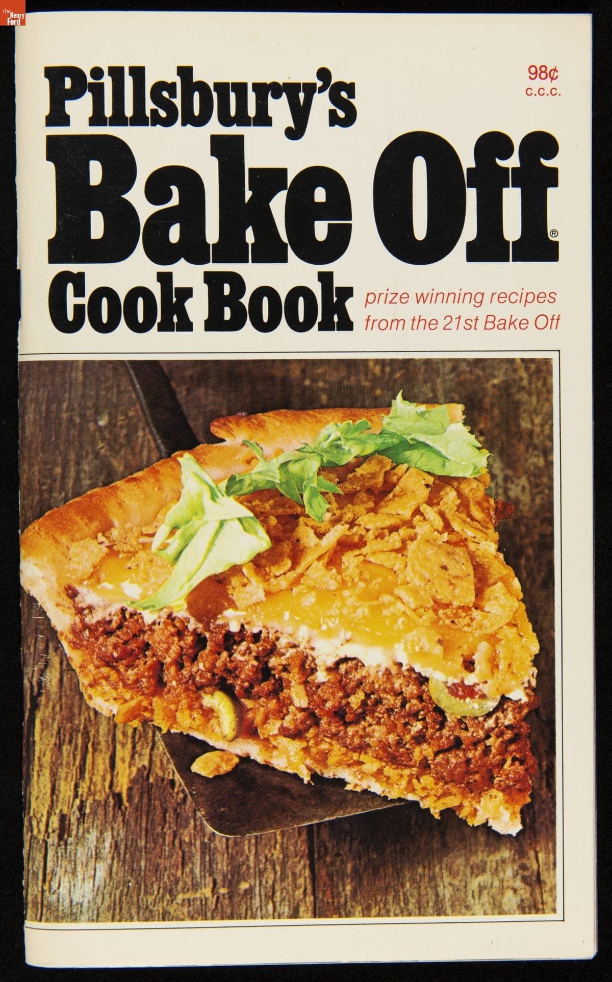 Recipe Booklet, "Pillsbury's Bake Off Cook Book: Prize Winning Recipes from the 21st Bake Off," 1970