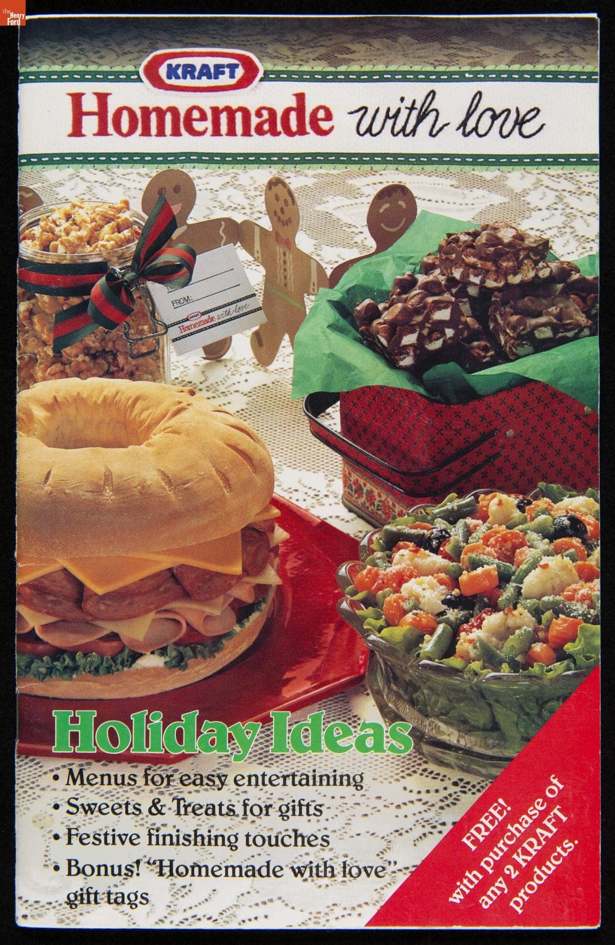 Recipe Booklet, "Kraft Holiday Ideas: Homemade With Love," 1988