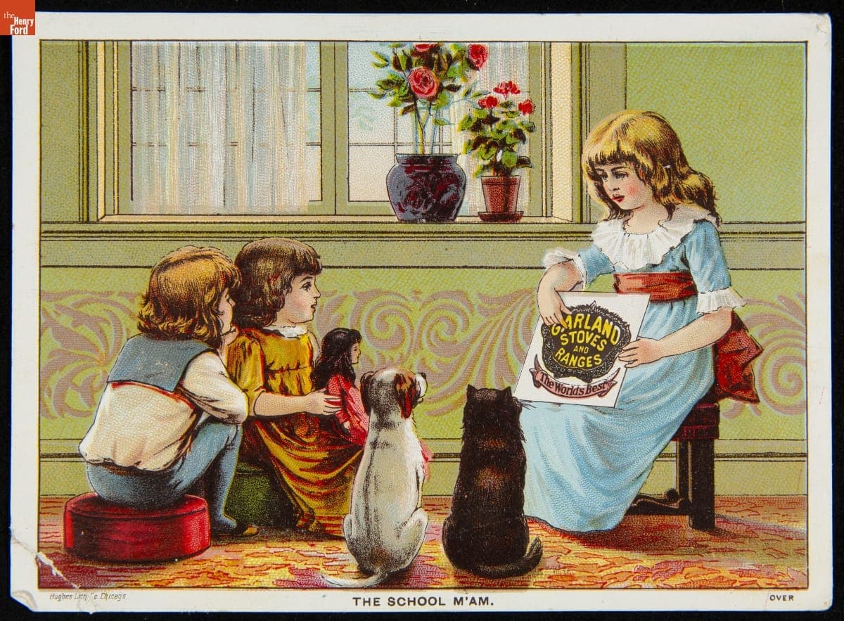 Trade Card for the Art-Garland Stove, Michigan Stove Co., circa 1891