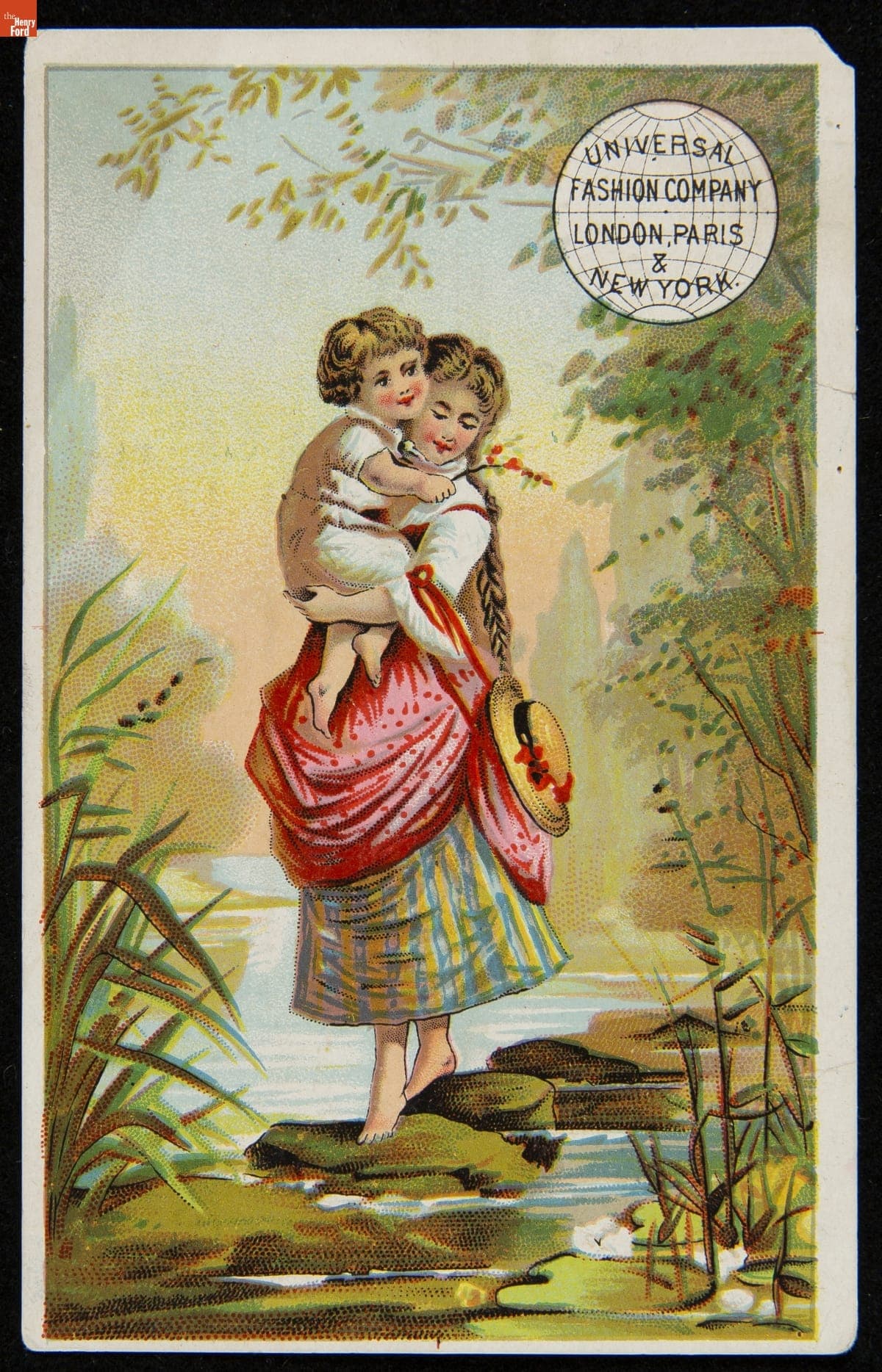 Trade Card for Singer Sewing Machines, 1880-1900