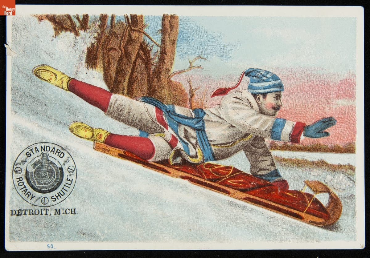 Trade Card for the Standard Rotary Shuttle Sewing Machine, Standard Sewing Machine Co., 1880-1900