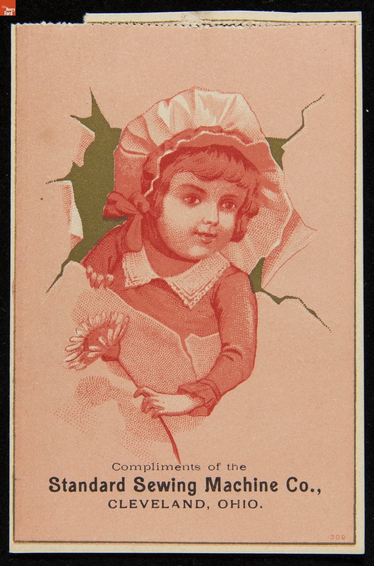 Trade Card for the Standard Sewing Machine Company, 1880-1900