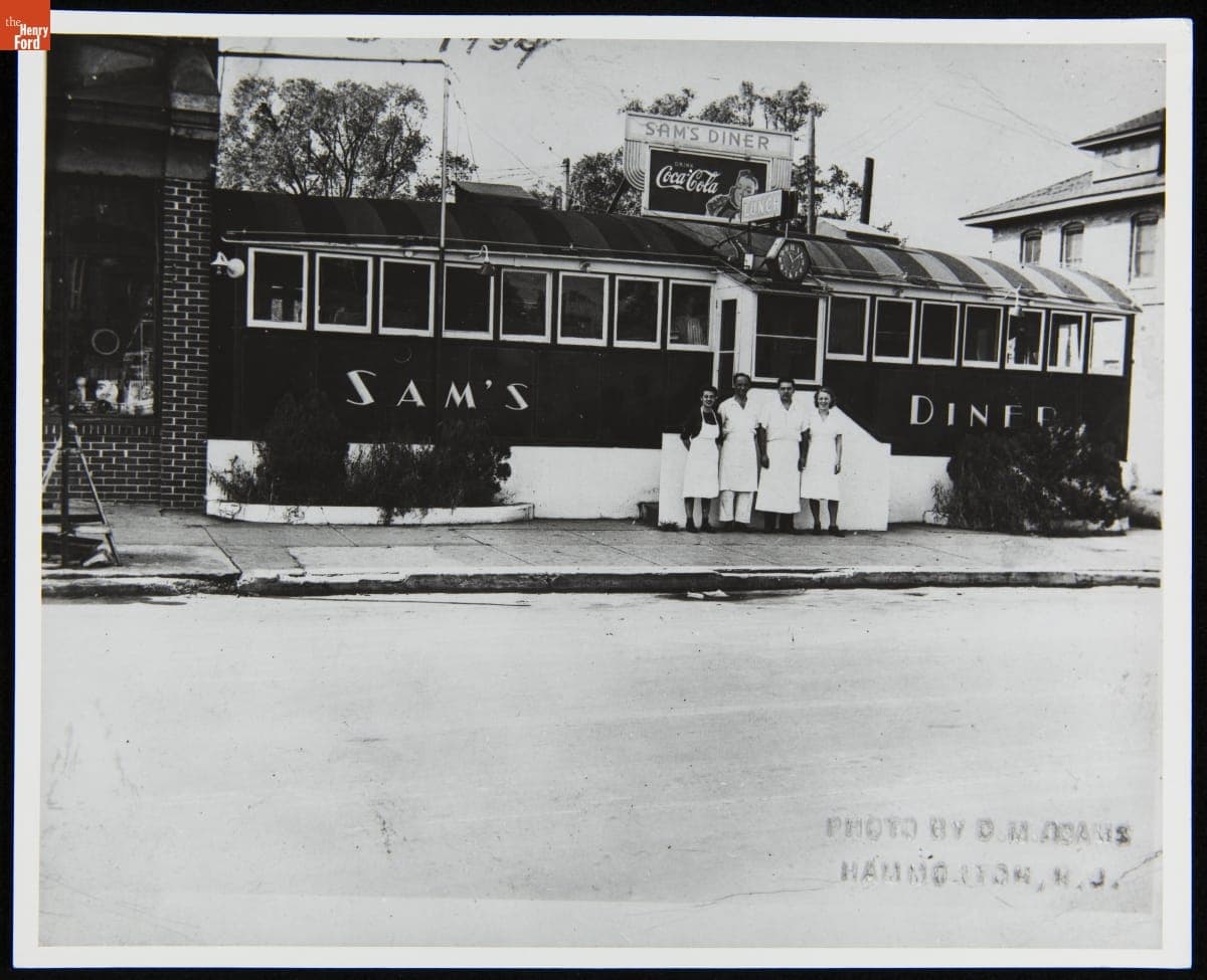 Sam's Diner, Hammonton, New Jersey, circa 1935