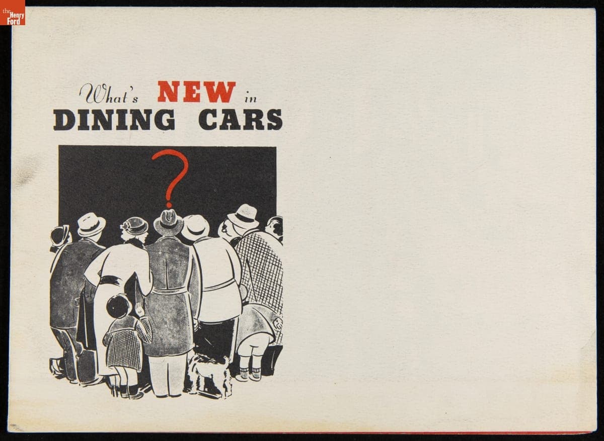 Kullman Dining Car Advertising Brochure, "What's New in Dining Cars?," 1940-1950