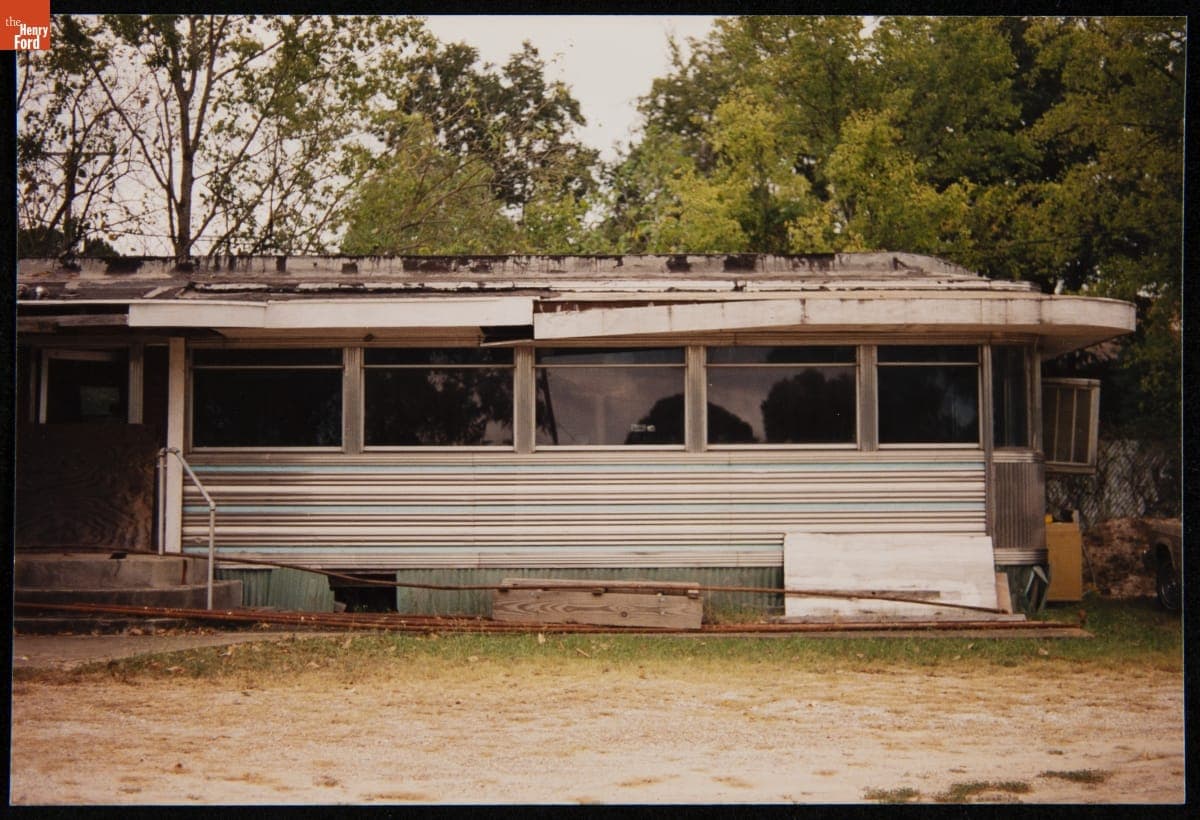 Simpson's Diner before Restoration, October 7, 1994