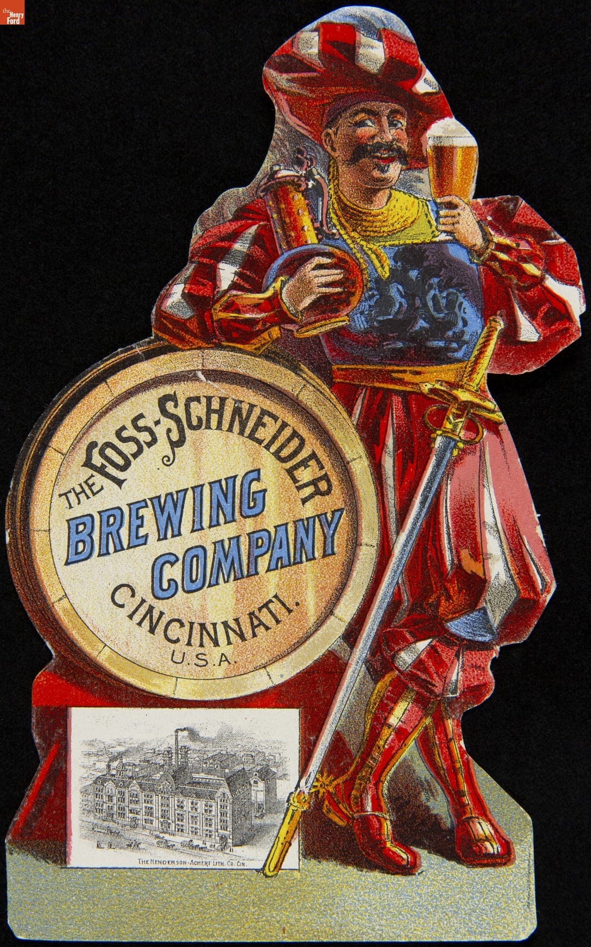 Trade Card for Foss-Schneider Brewing Company, 1880-1900