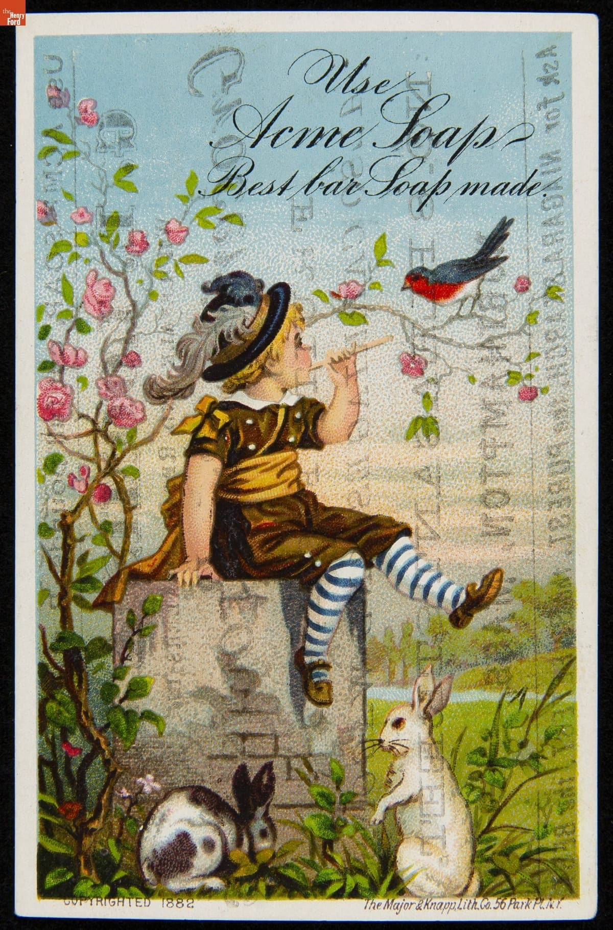 Trade Card for Lautz Bros. & Company's Acme Soap, 1882