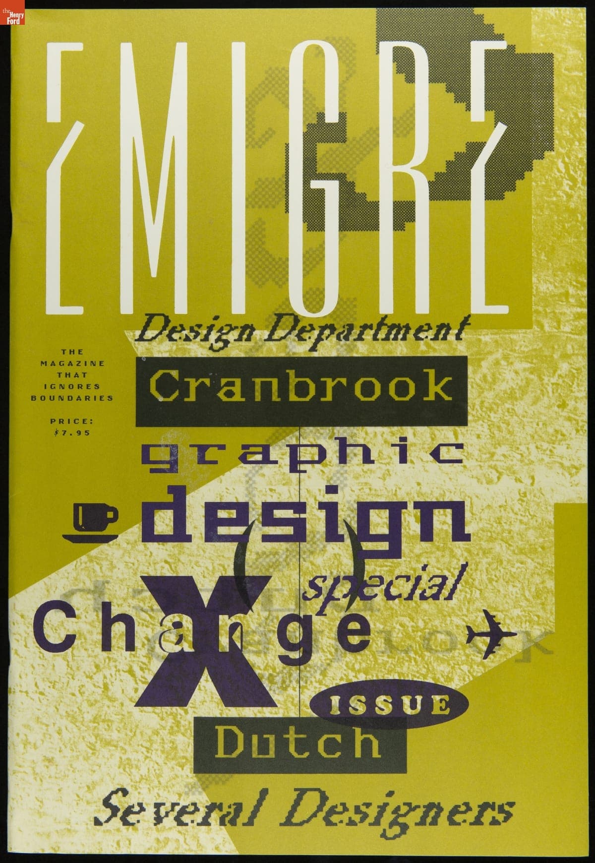 Magazine, Emigre No. 10, "Cranbrook," 1988