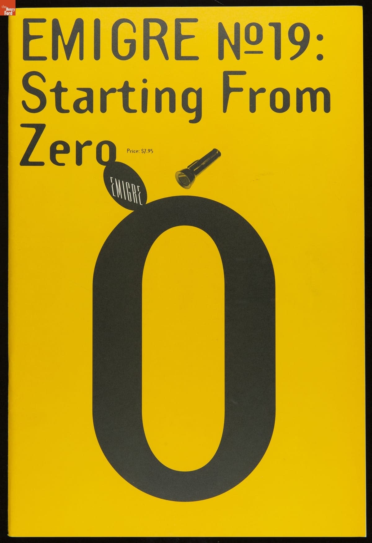 Magazine, Emigre No. 19, "Starting From Zero," 1991