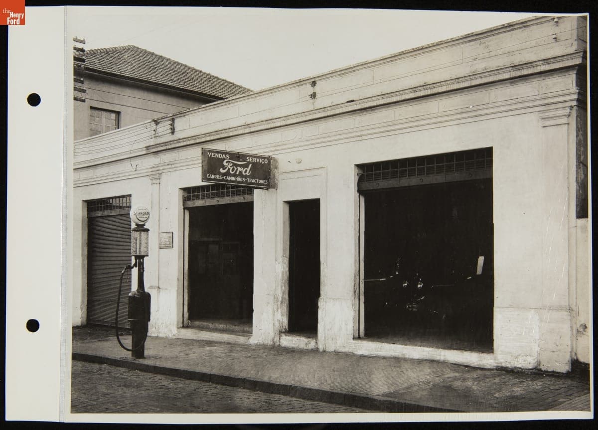 Ford Motor Company Branch in Barretos, Sao Paulo, Brazil, circa 1928