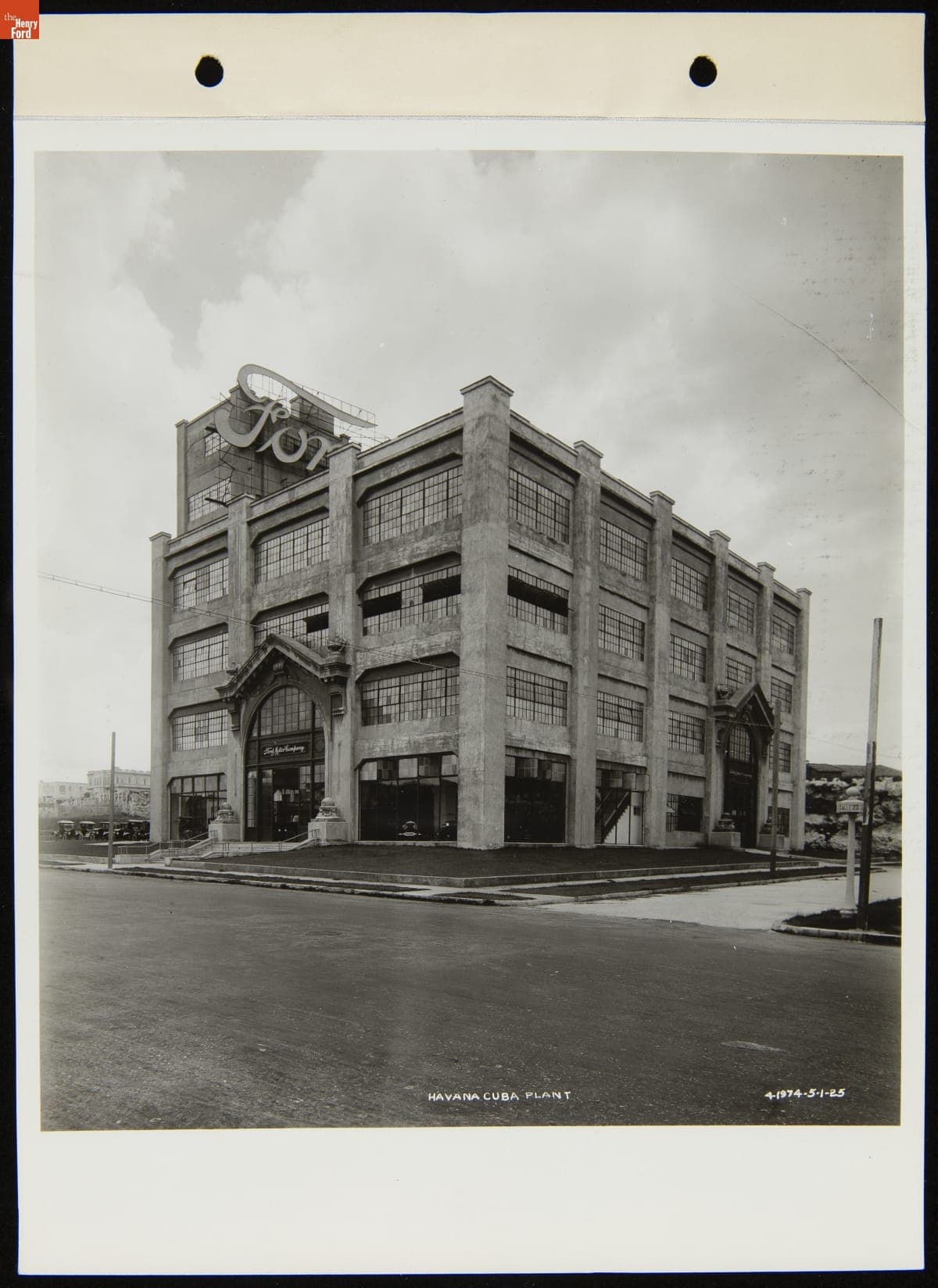 Ford Motor Company Branch in Havana, Cuba, May 1, 1925