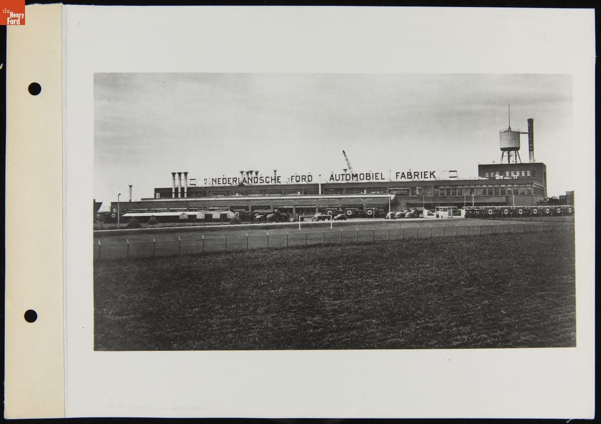 Ford Motor Company Branch in Amsterdam, Holland, February 3, 1947