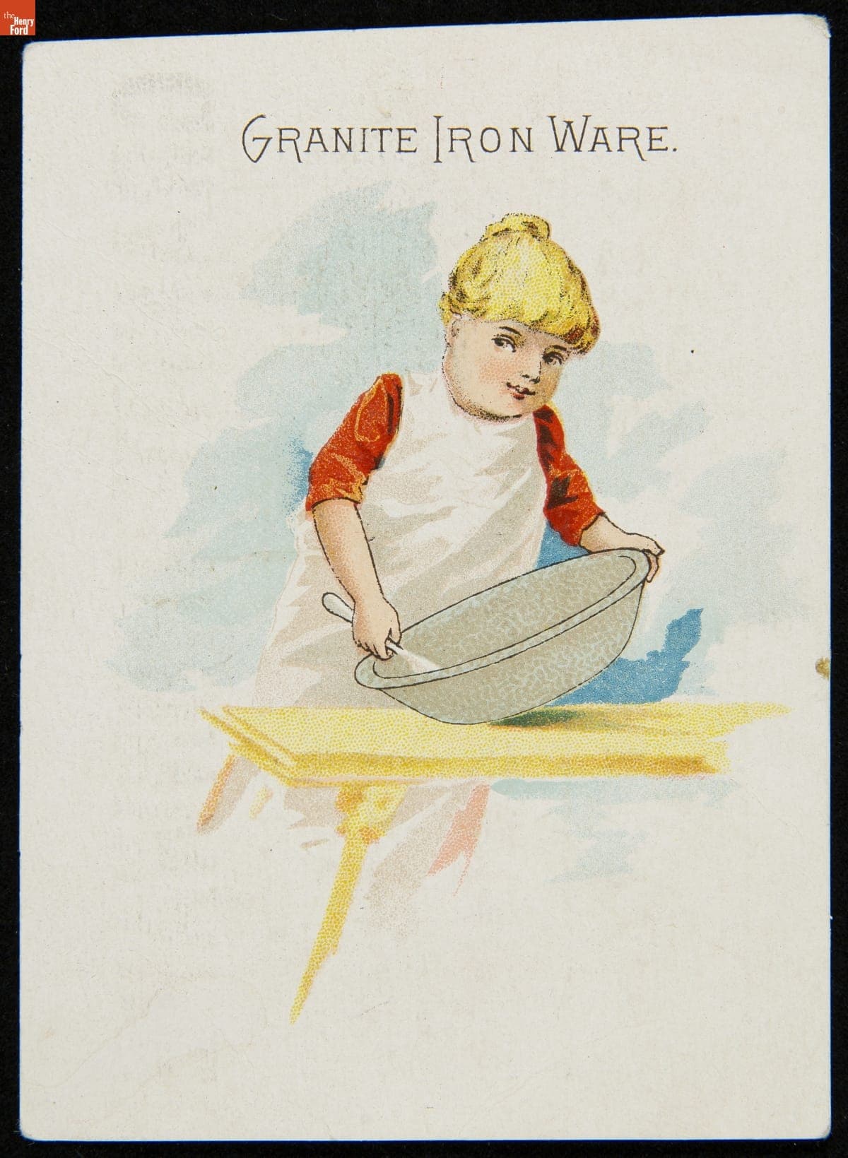 Trade Card for Granite Iron Ware, St. Louis Stamping Company, 1890-1900