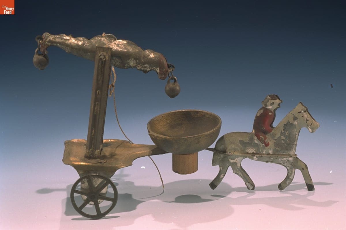 Push-Pull Bell Toy, 1870-1890