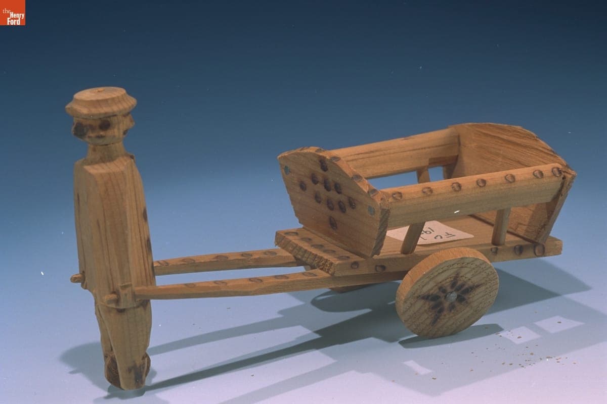 Toy Wheelbarrow, 1910-1930