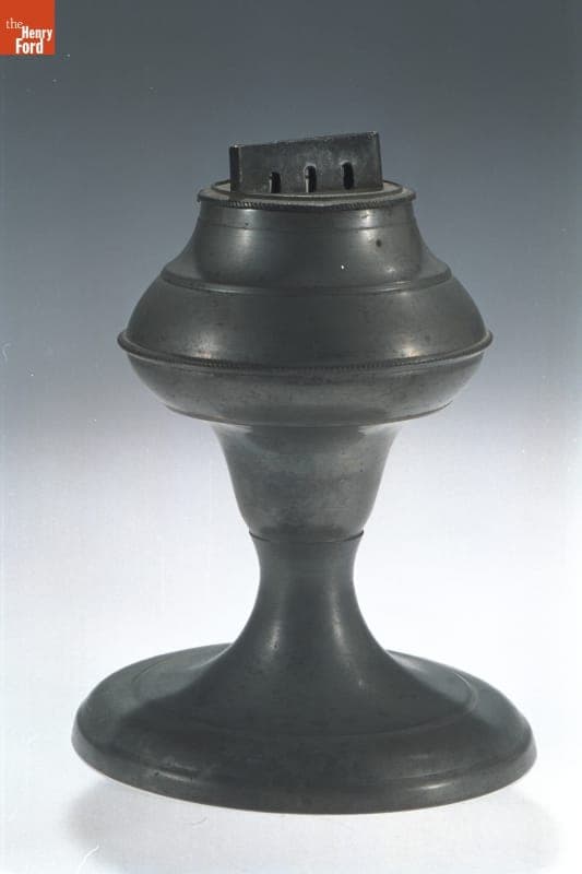 Lard Lamp, 1840-1860